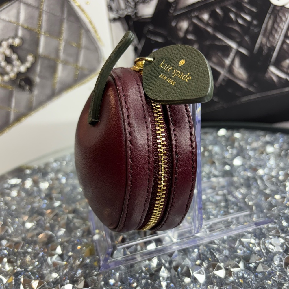 Kate Spade novelty Ma Chérie 3D Cherry Coin Purse EUC - Picture 6 of 11